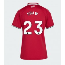 Manchester United Luke Shaw #23 Hemmatröja Dam 2026-27 Korta ärmar